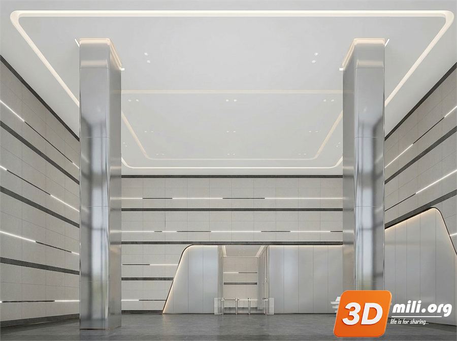 Lobby front desk Skp Files 